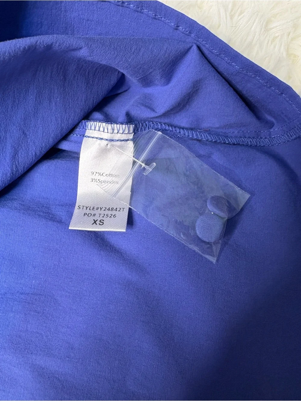 Tuckernuck Pomander Place Azure Blue Selena Mini Dress, NWT size xsmall - Picture 6 of 9